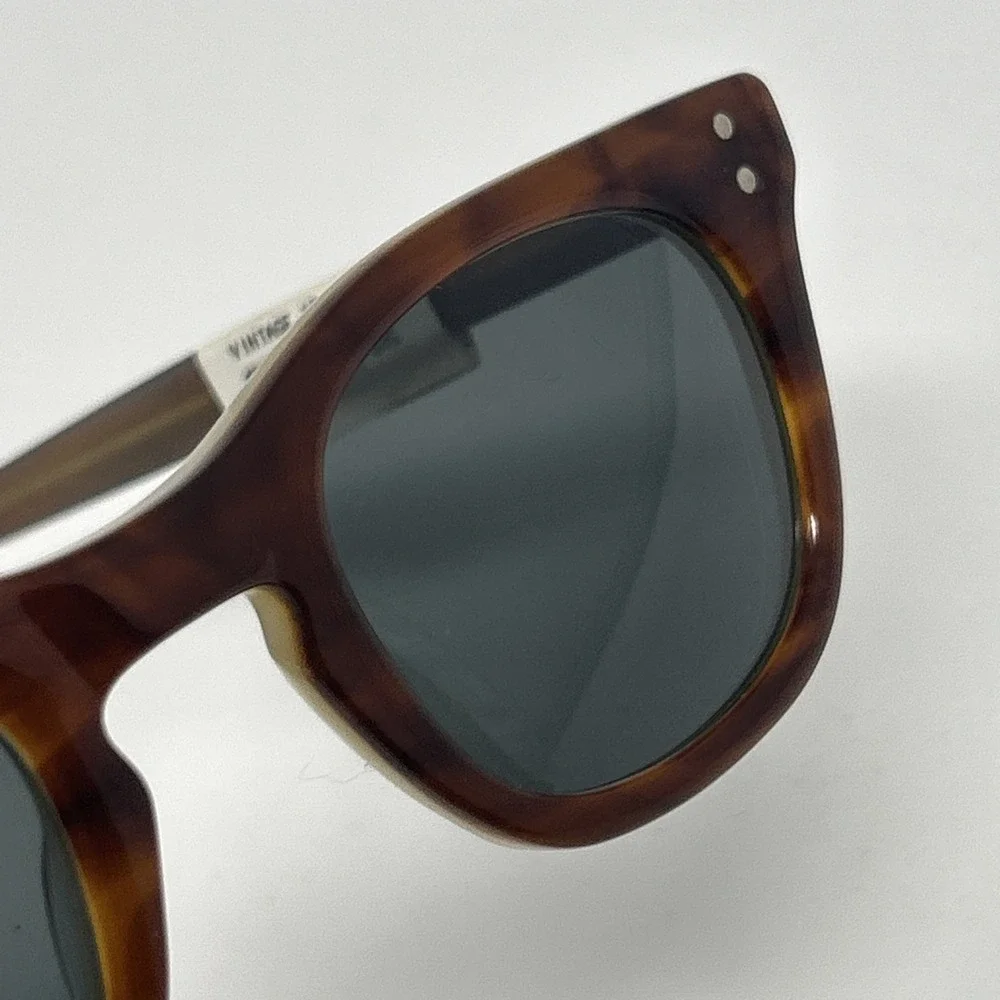 NWT Norman Childs VINTAGE 17 Sunglasses 45-25-135 MS Child Mahogany Syc Frames